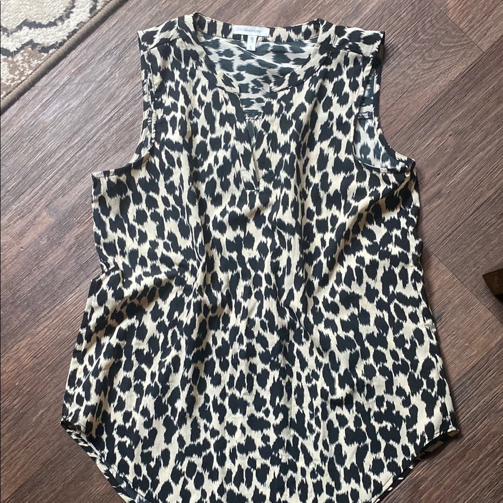 Leopard Print Sleeveless Top Maurice’s